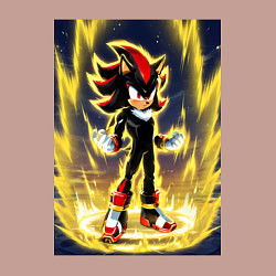 Свитшот хлопковый мужской Шэдоу охвачен аурой силы, цвет: пыльно-розовый — фото 2