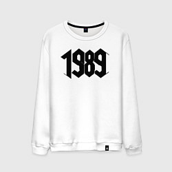 Мужской свитшот 1989 год в стиле ретро