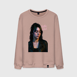 Мужской свитшот Билли Айлиш смотрит вниз