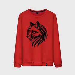 Мужской свитшот Лисий логотип