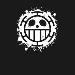 Свитшот хлопковый мужской Пираты сердца - лого, цвет: черный — фото 2