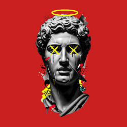 Свитшот хлопковый мужской Давид, цвет: красный — фото 2