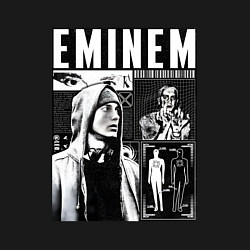 Свитшот хлопковый мужской Eminem y2k, цвет: черный — фото 2