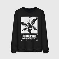 Свитшот хлопковый мужской Linkin Park album cover, цвет: черный