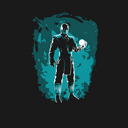 Свитшот хлопковый мужской Саб-зиро - Mortal Kombat, цвет: черный — фото 2