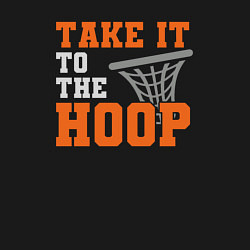 Свитшот хлопковый мужской Take it to the hoop, цвет: черный — фото 2