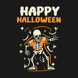 Свитшот хлопковый мужской Хэллоуин день скелетов ночь вампиров, цвет: черный — фото 2