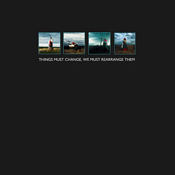 Свитшот хлопковый мужской Depeche Mode - A Broken Frame Collage, цвет: черный — фото 2