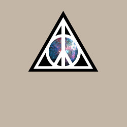 Свитшот хлопковый мужской Peace space, цвет: миндальный — фото 2