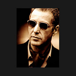 Свитшот хлопковый мужской Крёстный отец - Аль Пачино, цвет: черный — фото 2