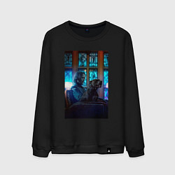 Мужской свитшот Джон Уик и пёс