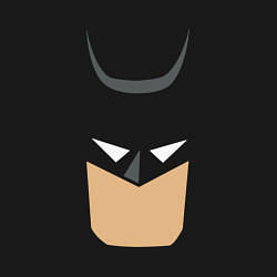 Свитшот хлопковый мужской Batman animation, цвет: черный — фото 2