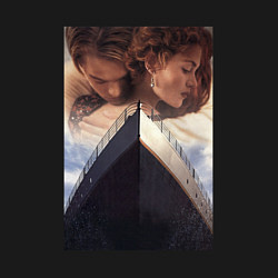 Свитшот хлопковый мужской Титаник любви, цвет: черный — фото 2