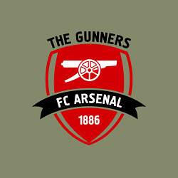 Свитшот хлопковый мужской FC Arsenal: The Gunners, цвет: авокадо — фото 2