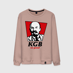 Свитшот хлопковый мужской KGB: So Good, цвет: пыльно-розовый