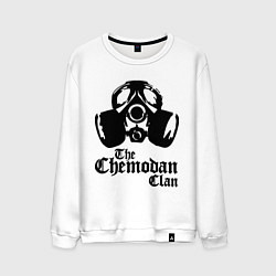Свитшот хлопковый мужской The Chemodan Clan, цвет: белый