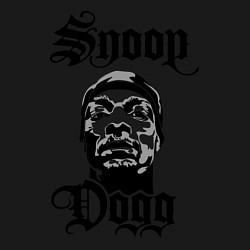 Свитшот хлопковый мужской Snoop Dogg Face, цвет: черный — фото 2