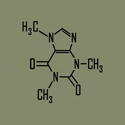 Свитшот хлопковый мужской Кофеин формула, цвет: авокадо — фото 2