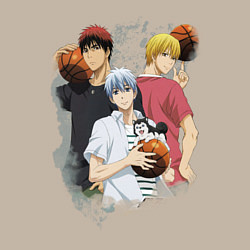 Свитшот хлопковый мужской Kuroko no Basket, цвет: миндальный — фото 2