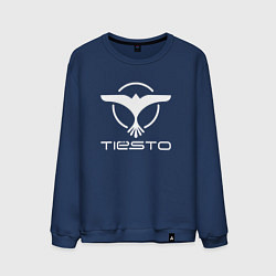 Свитшот хлопковый мужской Tiesto, цвет: тёмно-синий