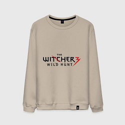 Свитшот хлопковый мужской The Witcher 3, цвет: миндальный