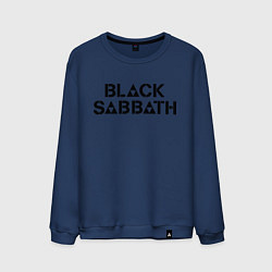 Свитшот хлопковый мужской Black Sabbath, цвет: тёмно-синий