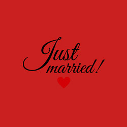 Свитшот хлопковый мужской Молодожёны, цвет: красный — фото 2