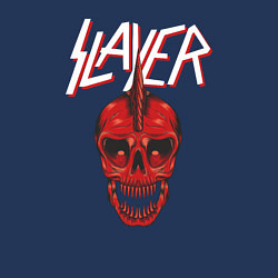 Свитшот хлопковый мужской Slayer Punk, цвет: тёмно-синий — фото 2