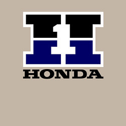Свитшот хлопковый мужской Honda, цвет: миндальный — фото 2