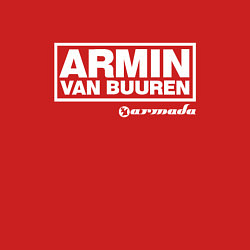 Свитшот хлопковый мужской Armin van Buuren, цвет: красный — фото 2