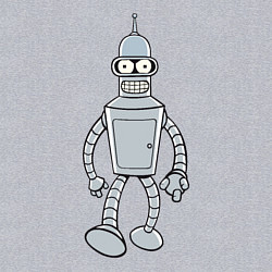 Свитшот хлопковый мужской Iron Bender, цвет: меланж — фото 2