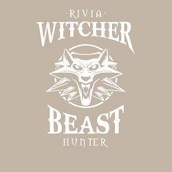 Свитшот хлопковый мужской BEAST HUNTER, цвет: миндальный — фото 2