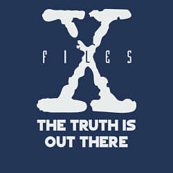 Свитшот хлопковый мужской X-Files: Truth is out there, цвет: тёмно-синий — фото 2