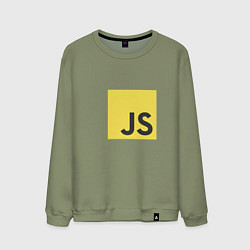 Мужской свитшот JS return true; (black)