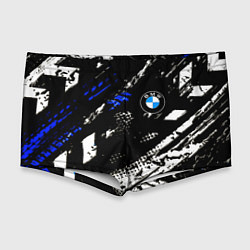 Мужские плавки BMW stripes color auto sport, цвет: 3D-принт