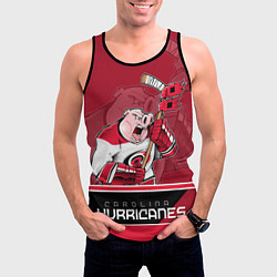 Майка-безрукавка мужская Carolina Hurricanes, цвет: 3D-черный — фото 2