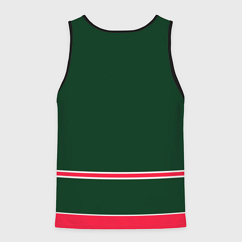 Мужская майка без рукавов Minnesota Wild / 3D-Черный – фото 2