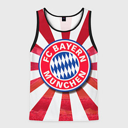 Майка-безрукавка мужская FC Bayern, цвет: 3D-черный