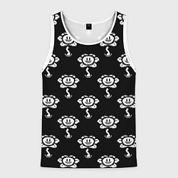 Мужская майка без рукавов Undertale Flowey (узор)