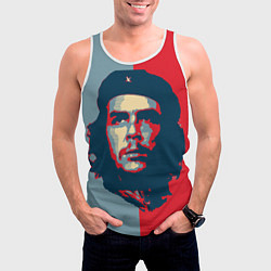 Майка-безрукавка мужская Che Guevara, цвет: 3D-белый — фото 2