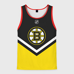 Майка-безрукавка мужская NHL: Boston Bruins, цвет: 3D-красный