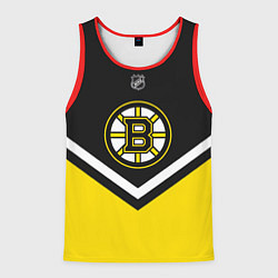 Майка-безрукавка мужская NHL: Boston Bruins, цвет: 3D-красный