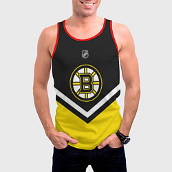 Майка-безрукавка мужская NHL: Boston Bruins, цвет: 3D-красный — фото 2