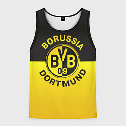 Майка-безрукавка мужская Borussia Dortmund FC, цвет: 3D-черный