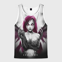 Майка-безрукавка мужская Cute Demon, цвет: 3D-белый