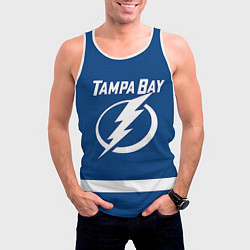 Майка-безрукавка мужская Tampa Bay: Killorn, цвет: 3D-белый — фото 2