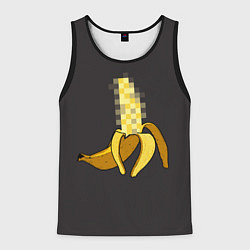 Майка-безрукавка мужская XXX Banana, цвет: 3D-черный