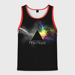 Майка-безрукавка мужская Pink Floyd Logo, цвет: 3D-красный
