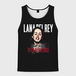 Майка-безрукавка мужская Cruel World Ultraviolence, цвет: 3D-черный