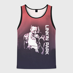 Майка-безрукавка мужская Linkin Park Честер, цвет: 3D-черный